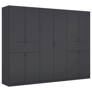 Rauch Möbel SKRIŇA S OTOČNÝMI DVERAMI, sivá, 271/210/54 cm vyobraziť