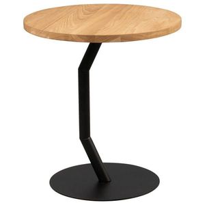 PRÍRUČNÝ STOLÍK, divoký dub, čierna, divoký dub vyobraziť