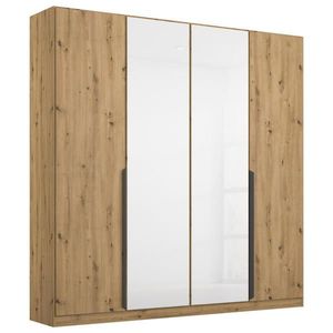 Rauch Möbel SKRIŇA S OTOČNÝMI DVERAMI, biela, dub artisan, 181/210/54 cm vyobraziť