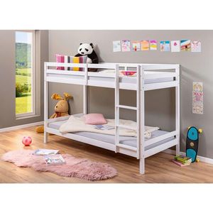 MID.YOU POSCHODOVÁ POSTEĽ, 90/200 cm biela vyobraziť