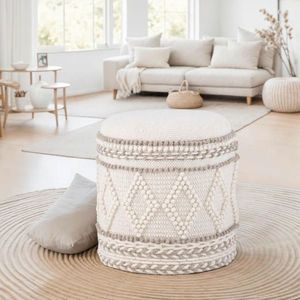 Livetastic TABURETKA, textil, 40/45/40 cm vyobraziť