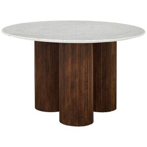 MID.YOU JEDÁLENSKÝ STÔL, mangové drevo, hnedá, prírodná farba, 130/130/76 cm vyobraziť