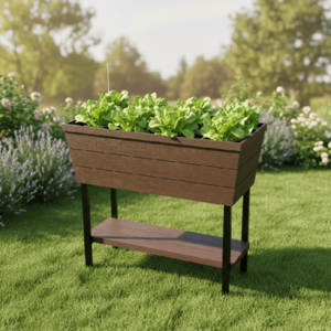 KETER Záhradný kvetináč CITY FLOWER | hnedá vyobraziť