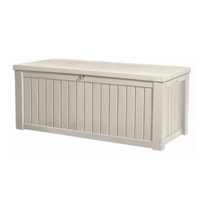 KETER Úložný box WOODROCK 570L | krémová vyobraziť