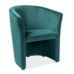 Signal Kreslo TM-1 Velvet Farba: Tyrkysová / Bluvel 85 vyobraziť