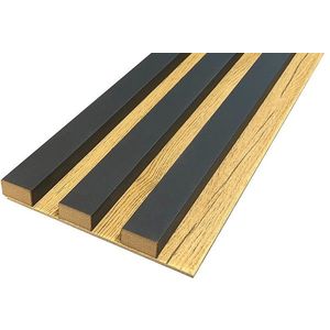 ArtLay Lamelový panel PM1 | dubový podklad Farba: Čierna vyobraziť