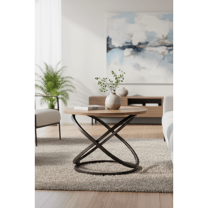 Signal Konferenčný stolík EOS D | orech / čierny mat vyobraziť