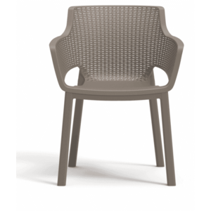 KETER Záhradná stolička EVELINA | cappuccino vyobraziť