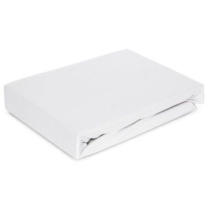 ArtFir Plachta na jednolôžko JERSEY 4 | biela 120 x 200 x 25 cm vyobraziť