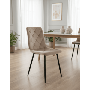 Signal Jedálenská stolička JERRY Velvet | béžová vyobraziť