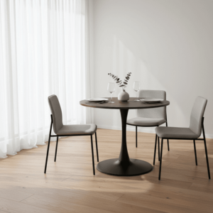 Signal Okrúhly jedálenský stôl AMADEO II | orech vyobraziť