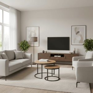 Signal Sada konferenčných stolíkov AMARO | dub vyobraziť