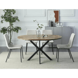 Signal Jedálenský stôl GASTON | orech vintage vyobraziť