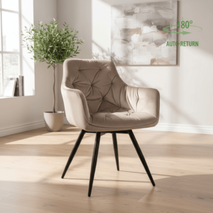 Signal Jedálenská stolička MANGO VELVET | béžová vyobraziť