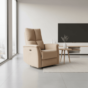 Signal Relaxačné masážne kreslo NEPTUN VELVET M | béžová vyobraziť