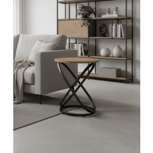 Signal Príručný stolík EOS E | dub / čierny mat vyobraziť