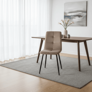 Signal Jedálenská stolička IVO VELVET | tmavobéžová vyobraziť