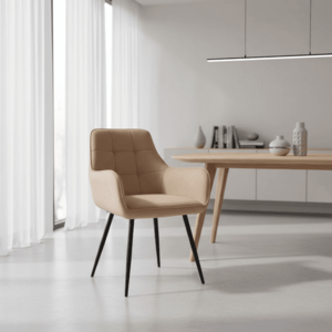Signal Jedálenská stolička LEMON VELVET | béžová vyobraziť