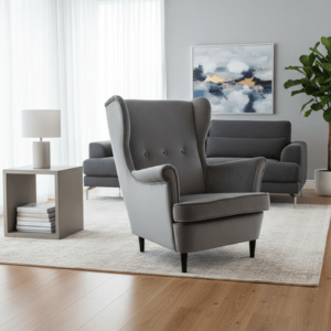 Signal Kreslo LORD VELVET | sivá vyobraziť