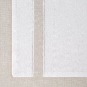 ArtFir Sada kuchynských utierok SOFIA | béžová/biela 50 x 70 cm vyobraziť