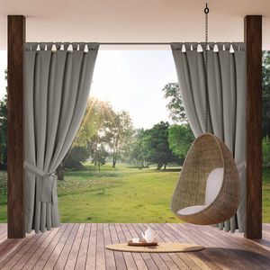 ArtFir Záves na terasu GARDEN 2 PU | strieborná 155 x 240 cm vyobraziť