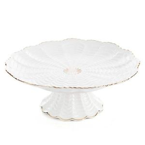 ArtFir Dekoračný tanier GAIA 09 | krémová/zlatá 28 x 11 cm vyobraziť