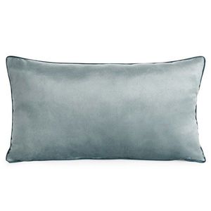 Zamatová obliečka na dekoračný vankúš, modrá vyobraziť