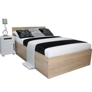 Elvisia Manželská posteľ DESA s roštom | 180 x 200 cm Farba: dub sonoma vyobraziť