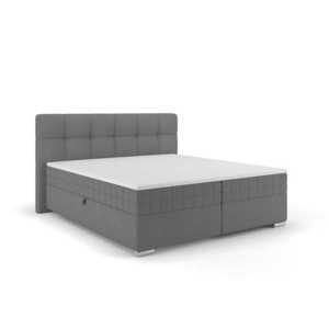 Elvisia Manželská posteľ ALPINA Boxspring | 160 x 200 cm Farba: Tmavá sivá / Vinci 14 vyobraziť