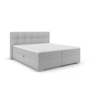 Elvisia Manželská posteľ ALPINA Boxspring | 160 x 200 cm Farba: Sivá / Vinci 07 vyobraziť