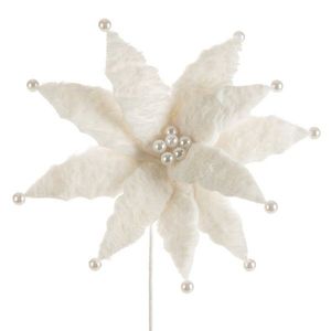 ArtFir Vianočný kvet 271 | biela 34 x 60 cm vyobraziť