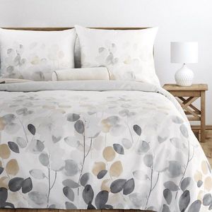 ArtFir Obliečky na dvojlôžko SPRING 94 | biela/svetlosivá 220 x 200 cm vyobraziť