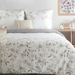 ArtFir Obliečky na jednolôžko SPRING 106 | sivá/biela 140 x 200 cm vyobraziť