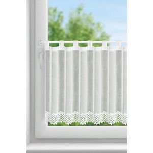 ArtFir Krátka záclona HESTIA PU | biela 150 x 70 cm vyobraziť