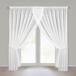 ArtFir Záclona HESTIA P | biela 400 x 250 cm vyobraziť