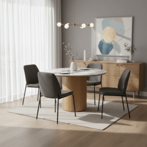 Signal Keramický jedálenský stôl RONDO | dub vyobraziť