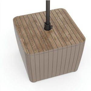 KETER Úložný box ZION DECO | Ashwood / cappucino vyobraziť