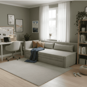 Elvisia Rozkladacia pohovka BESTON L | sivá vyobraziť