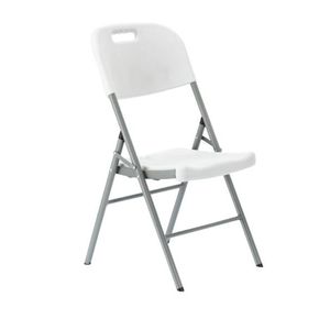 Chomik Záhradná skladacia stolička ZUM4765 | biela vyobraziť