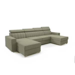 ArtPK Rohová sedacia súprava LARDOS U Farba: Zelená / Kronos 46 vyobraziť