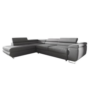 ArtPK Rohová sedacia súprava ISABELLA | ľavá Farba: Sivá / Sawana 21 vyobraziť