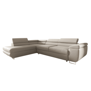 ArtPK Rohová sedacia súprava ISABELLA | ľavá Farba: Béžová / Cover 02 vyobraziť