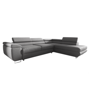 ArtPK Rohová sedacia súprava ISABELLA | pravá Farba: Sivá / Sawana 21 vyobraziť