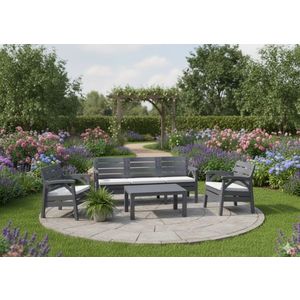 Chomik Záhradný set SANTANA KAS0867/3 | antracit vyobraziť