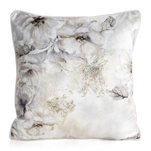 ArtFir Obliečka na vankúš LUIZA | svetosivá/béžová 45 x 45 cm vyobraziť