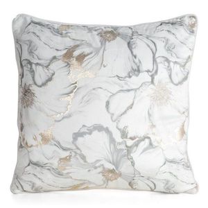 ArtFir Obliečka na vankúš LISA | biela/sivá 45 x 45 cm vyobraziť