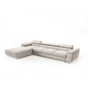 ArtPK Rohová sedacia súprava ISABELLA 271 XL | ľavá Farba: Castel 04 / béžová vyobraziť