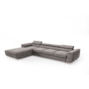 ArtPK Rohová sedacia súprava ISABELLA 271 XL | ľavá Farba: Castel 20 / sivá vyobraziť