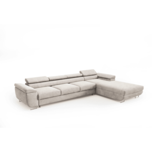 ArtPK Rohová sedacia súprava ISABELLA 271 XL | pravá Farba: Castel 04 / béžová vyobraziť