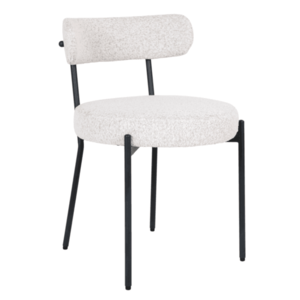 Elvisia Jedálenská stolička BADALONA | biela vyobraziť